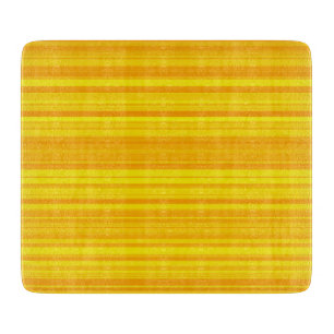 Orange gelbe Streifen Schneidebrett