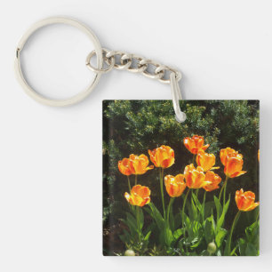 Orange/Gelbtulus-Schlüsselkette Schlüsselanhänger