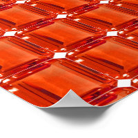 Orange Gemstone Pattern