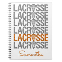 Orange gereizte Lacrosse Word