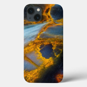 Orange gesäumter Pietersit Case-Mate iPhone Hülle