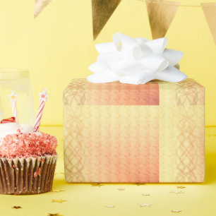 Orange Geschenkpapier