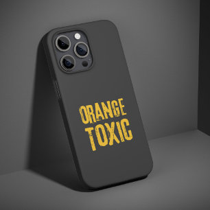 Orange Giftig Bis Trump Politische Resistenz iPhone 15 Pro Hülle