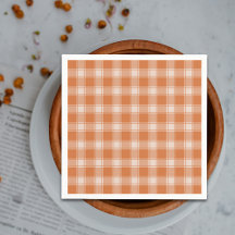 Orange Gingham Herbst