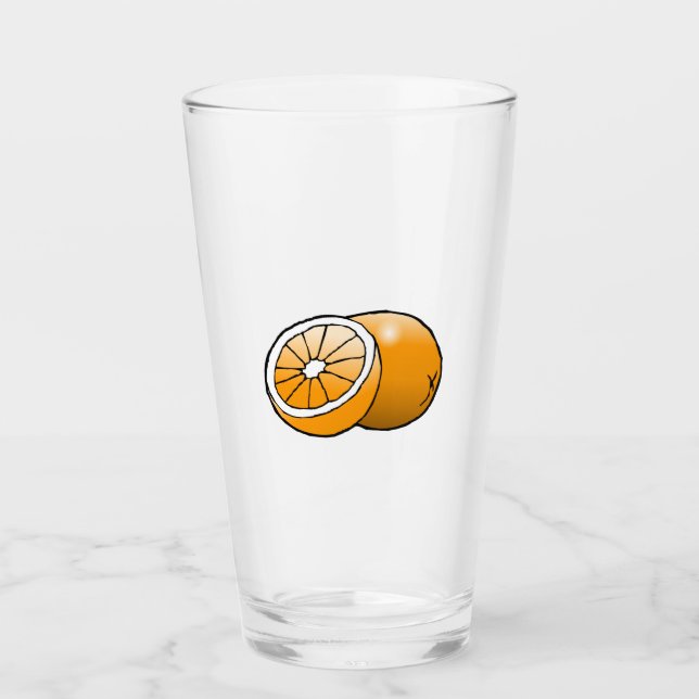 Orange Glass Tumblers (Vorderseite)