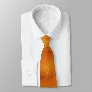 Orange Glitzer Funkelnd Neck Tie Krawatte