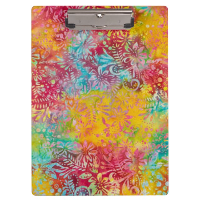 Orange Glow Klemmbrett (Vorderseite)