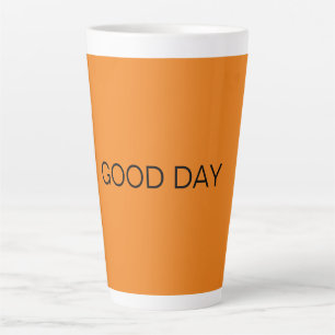 ORANGE GOOD DAY TASSE