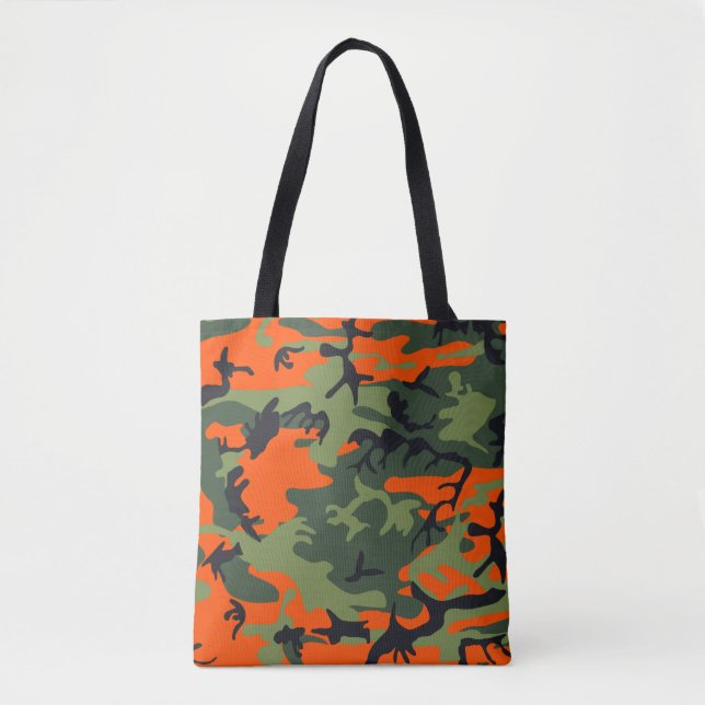 Orange, Green, Black Camouflage Camouflage (Vorderseite)