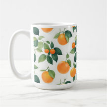 Orange Green Tasse