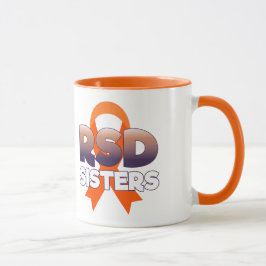 Orange Griff RSD Mandala mit RSD Schwester-Band Tasse
