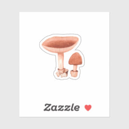 Orange Grisette (Amanita crocea) Aufkleber