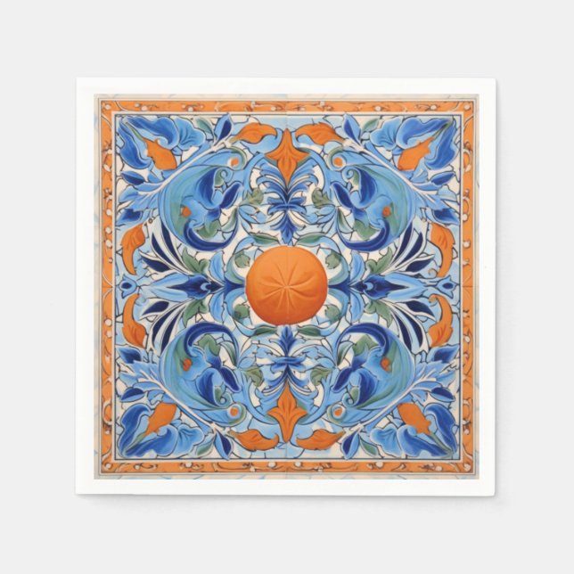 Orange Grove Serviette (Vorderseite)