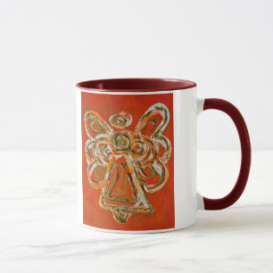 Orange Guardian Angel Tasse oder Cup