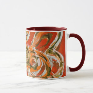 Orange Guardian Angel Tasse oder Cup