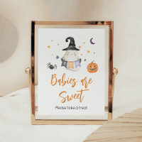 Orange Halloween Ghost Little Boo Babies sind süß