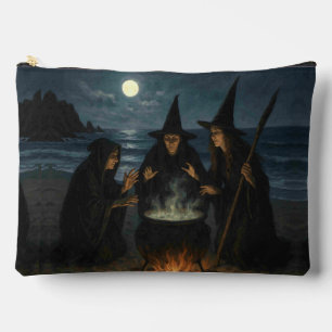 Orange Halloween Hexe Zubehörtasche