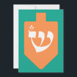 Orange Hanukkah Dreidel w. Hebrew Letter Shin<br><div class="desc">Orangefarbenes dreidel mit dem hebräischen Brief soll die Feier des jüdischen Urlaubs von Hanukkah begehen. Traditionell spielen während des Aufenthalts von Chanukah Kinder (und oft Erwachsene) ein sicheres Spiel mit einem dreidel (oder sevivon in modernem Hebräisch). An den vier Wänden befinden sich die hebräischen Buchstaben Nun, Gimmel, Hey, und Shin,...</div>