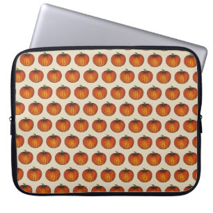 Orange Harvest Pumpkin Halloween Erntedank Fall Laptopschutzhülle