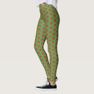 Orange Harvest Pumpkin Halloween Erntedank Fall Leggings