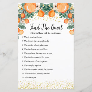 Orange Haupt-Squeeze Finden Sie das Gast-Spiel