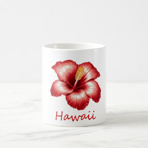 Orange hawaii Hibiskus Kaffeetasse