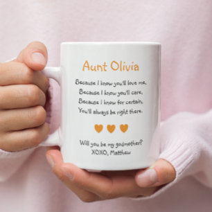 Orange Hearts wirst du mein Lieblingsgedicht Foto Kaffeetasse