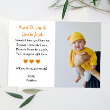 Orange Hearts wirst du meine Eltern mit Foto sein