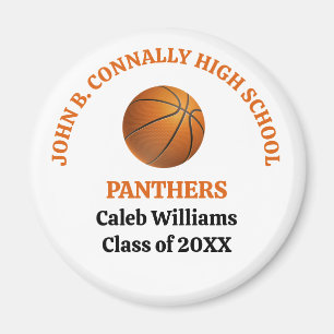 Orange High School Basketballmannschaft individuel Magnet
