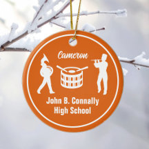 Orange High School Marching Band Custom Christmas