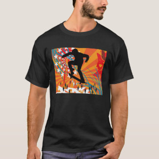 Orange Himmel T-Shirt