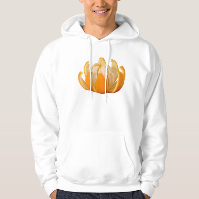 Orange Hoodie (Vorderseite)