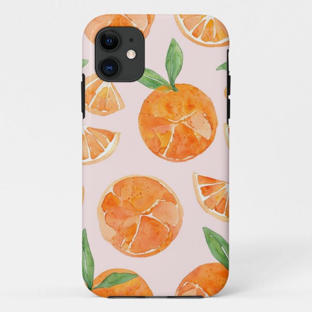 Orange Iphone case (Rückseite)