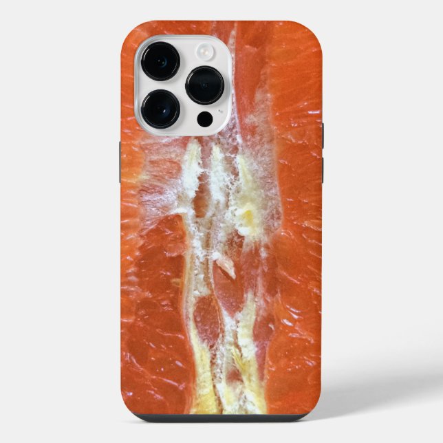 Orange iPhone Hülle (Rückseite)