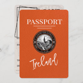 Orange Ireland Passport Save the Date