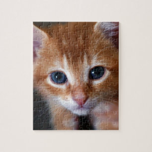 Orange ist die neue Katze Puzzle