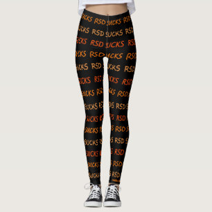 Orange/Ist zum Kotzen...RSD Leggings