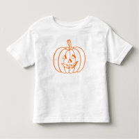 Orange Jack-O-Lantern Halloween Pumpkin-Kontur