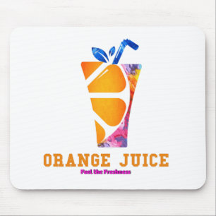 orange juice 2 mousepad