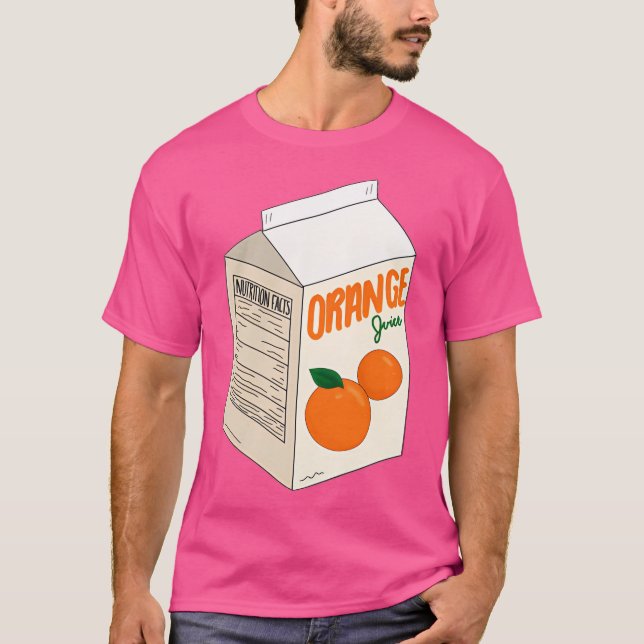 Orange Juice Carton T-Shirt (Vorderseite)