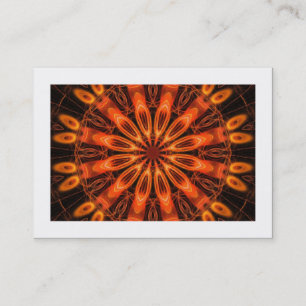 Orange Kaleidoskop 02 (angrenzend) Visitenkarte