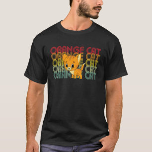 Orange Katze Kätzchen Süße Katze Katze T-Shirt