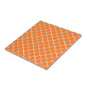 Orange Keramik Tile im marokkanischen Stil Fliese