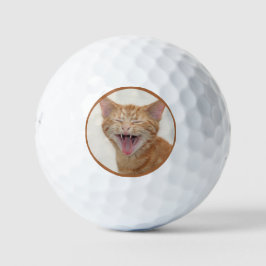Orange Kitty - ich bin wieder in der Sandgrube? Golfball