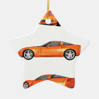 Orange Korvette: Keramikornament