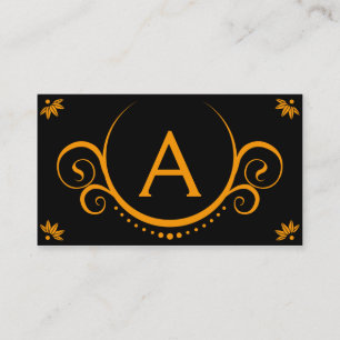 orange Kultiviertheiten Visitenkarte