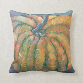 Orange Kürbis Kissen