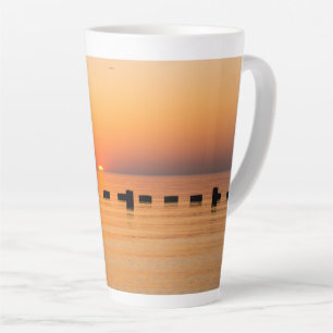 Orange Lake Sunrise Latte Tasse
