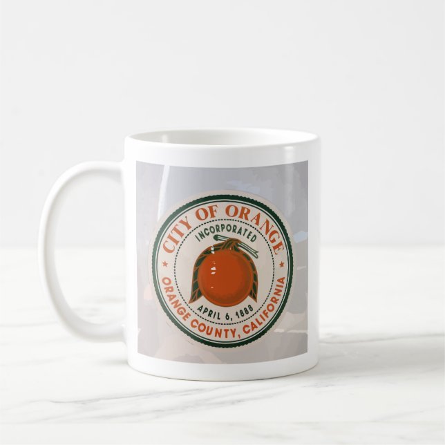 orange Landkreis, Ca, USA Tasse (Links)