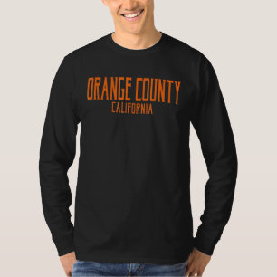 Orange Landkreis California Ca Vintager Text Orang T-Shirt